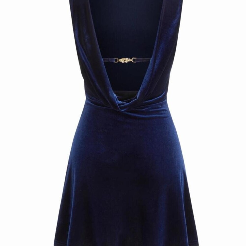 Cider Women's Blue and Navy Dress